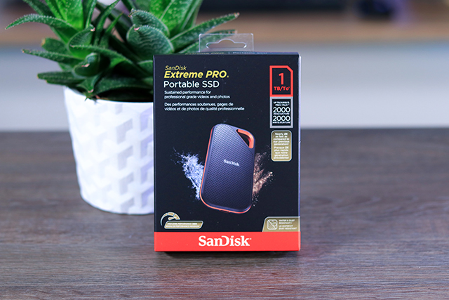 SanDisk SSD Extreme Pro Portable - SSD externe - 4 To / 2 000 Mbps
